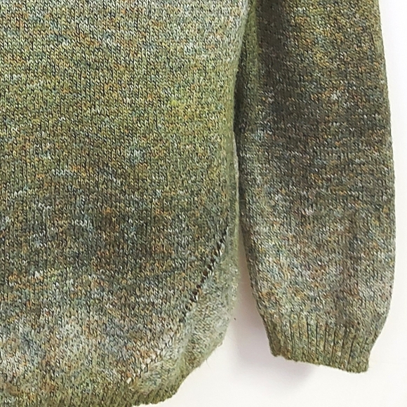 3 for $25- Dressbarn Graduated Green Soft Sweater, Size Large Petite - Picture 6 of 14